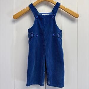 Vintage Kmart‎ Baby Toddler Cotton Corduroy Overalls Size 12 Months Outdoors